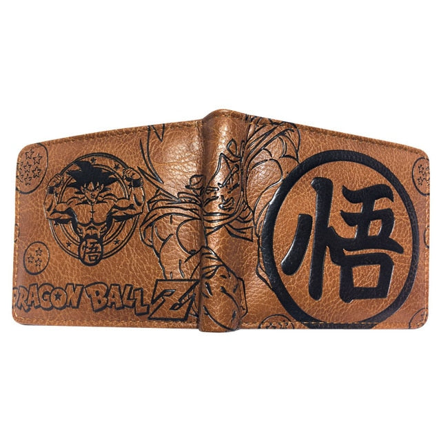 Anime wallet One piece/Naruto/Dragonball z wallet / card holder