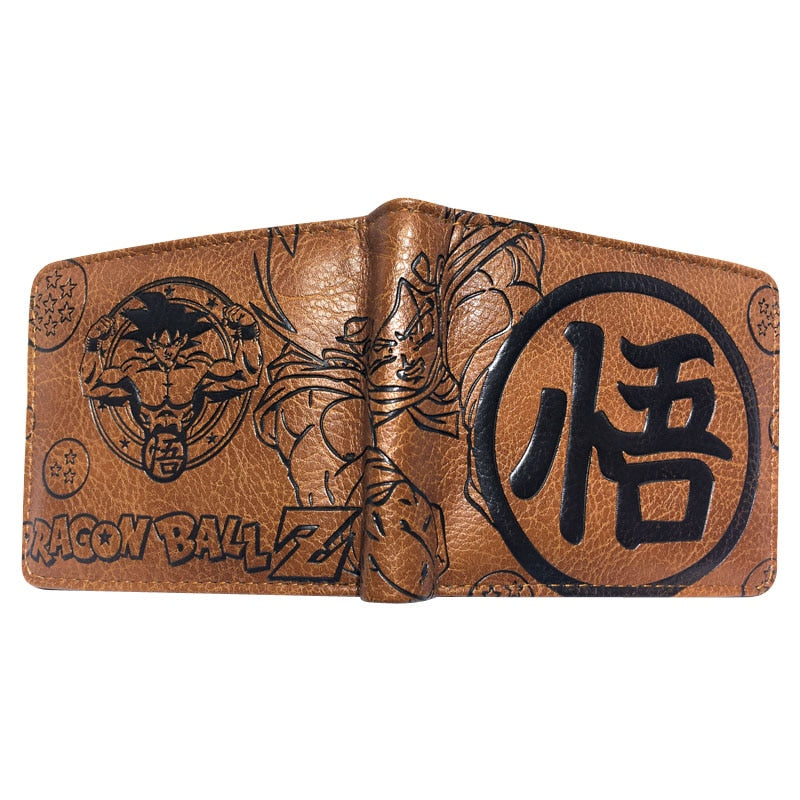 Anime wallet One piece/Naruto/Dragonball z wallet / card holder